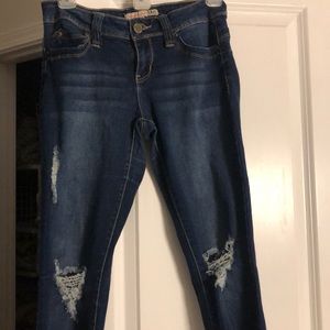 YMI knee rip jeans